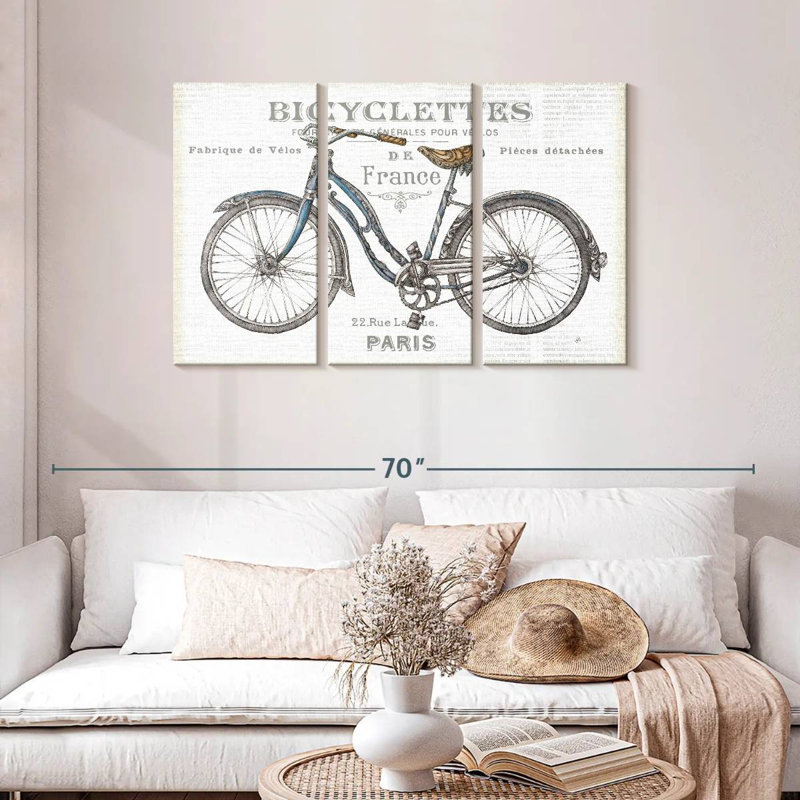 Kema Bicycles II, 28" H x 45" W
