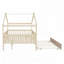 Lit en bois avec lit gigogne simple-118028849-118028852