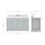 Ensemble de meuble-lavabo simple 55 po Abbate-85364309