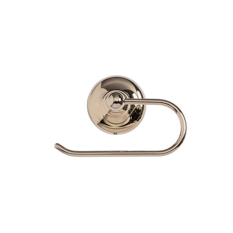 Wall Mounted Toilet Paper Holder, Antique Gold