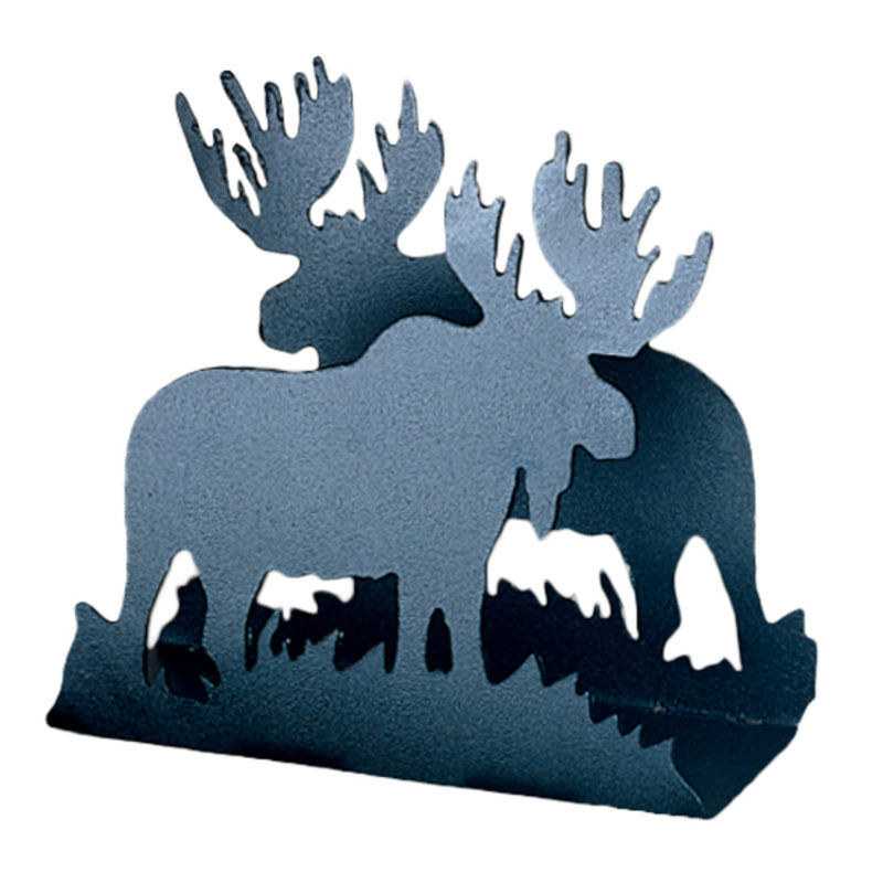Moose Steel Napkin Holder