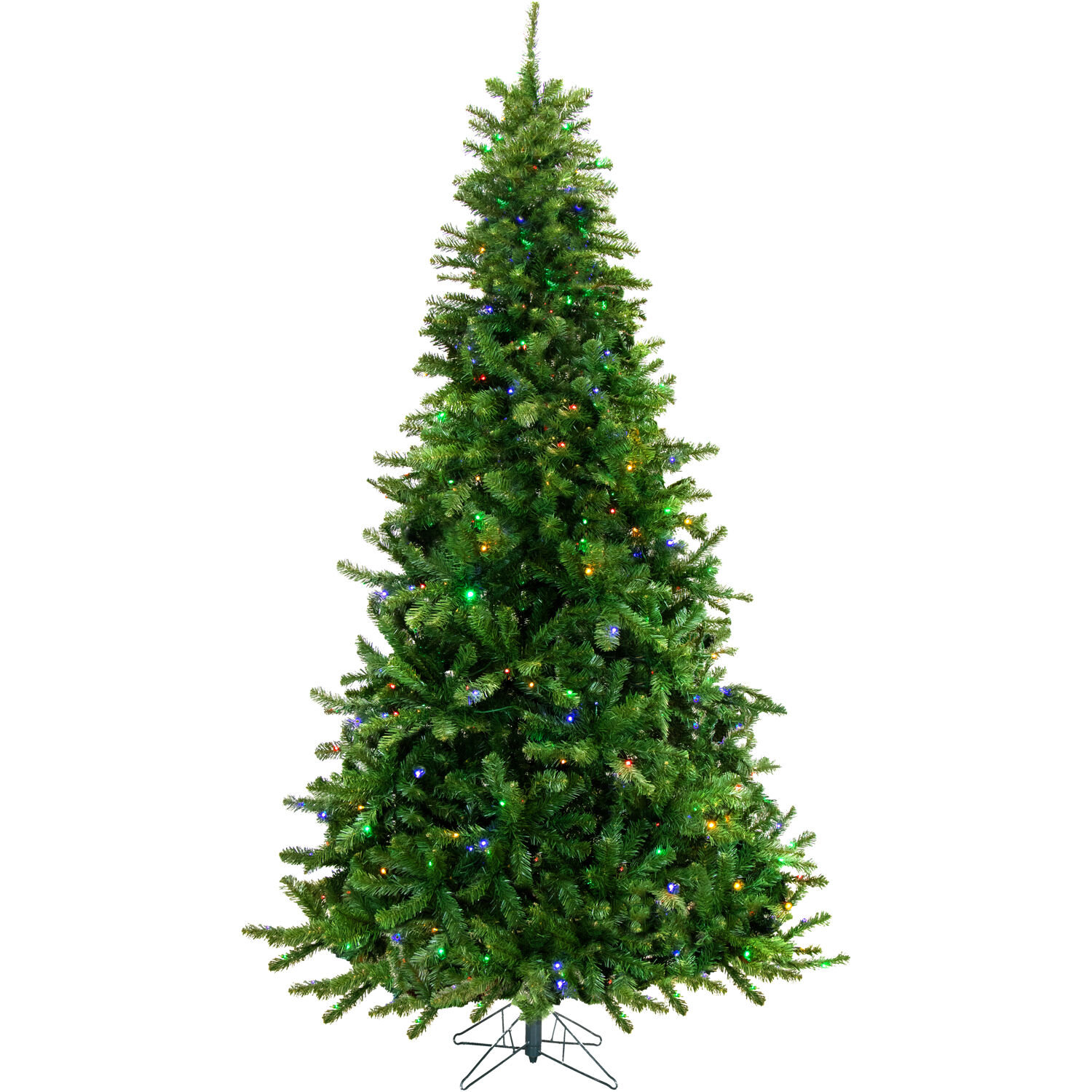 Traditional 7.5' Pre-Lit Pine Tree