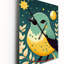 Mignon oiseau bleu assis sur une branche III-2036120724