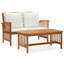 Chaise longue avec coussins 2 pièces Brilen-1403040006