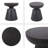 Outdoor Lightweight Concrete Side Table