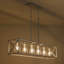 Luminaires de salle à manger en nickel brossé Modern Chandeliers-997156895