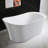 67" x 32" Freestanding Soaking Acrylic Single Slipper Bathtub with Reversible Drain-56335178