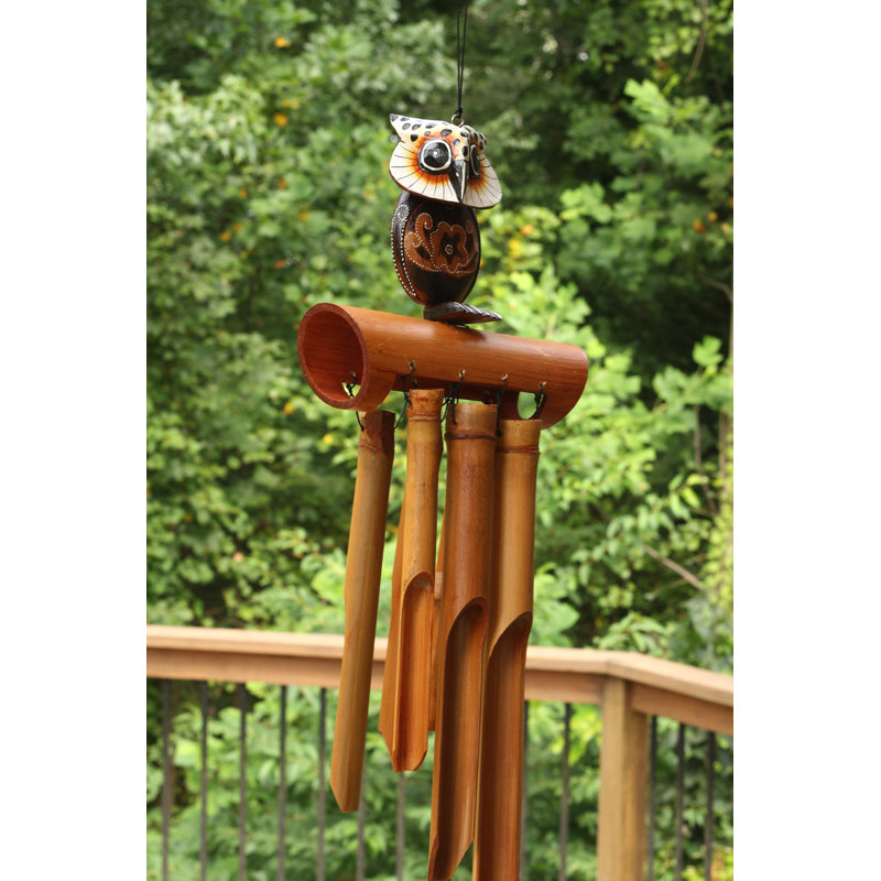 Ravonda Bamboo Animals Wind Chime