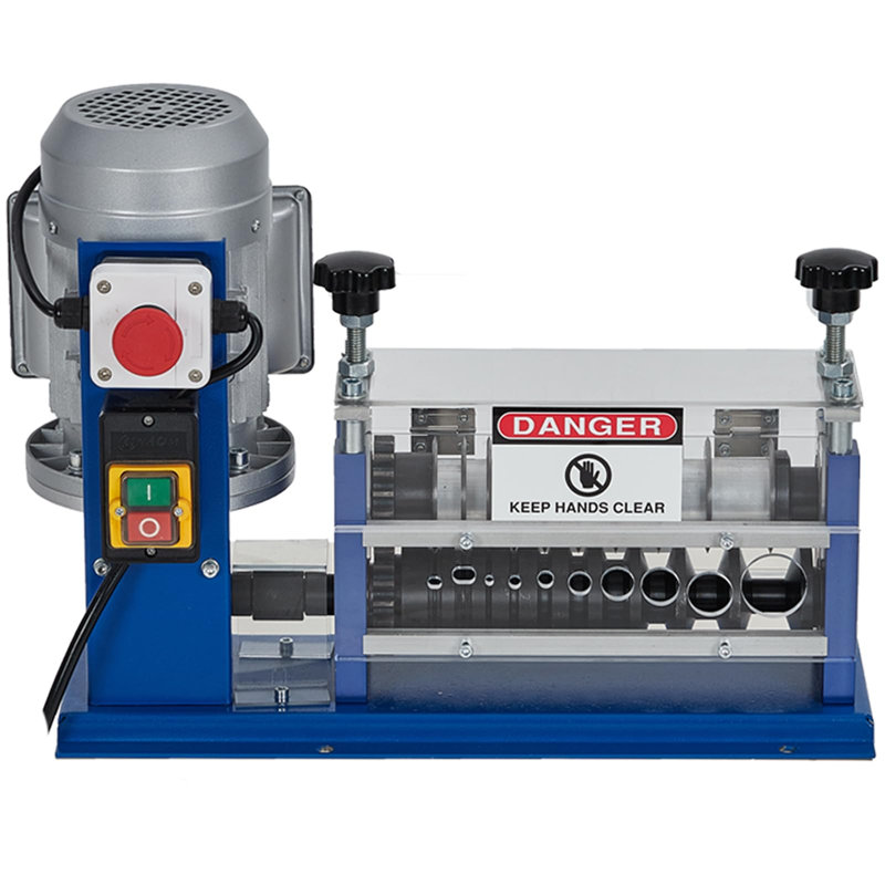 Electric Wire Stripper Machine For 0.06" To 1.5" Wire, 370W