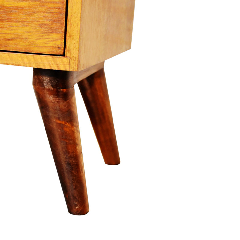 Multi-Function 4 Drawer Nightstand With Space Saving