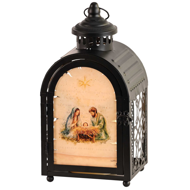 Lantern Holy Family Isaiah 9:16 11"