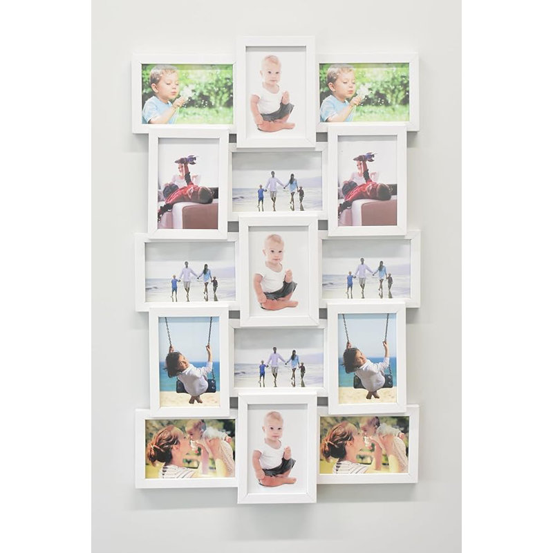 Black Picture Frame, White