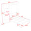 Lit escamotable en bois avec tablettes et lattes Geva-631003917-631003916