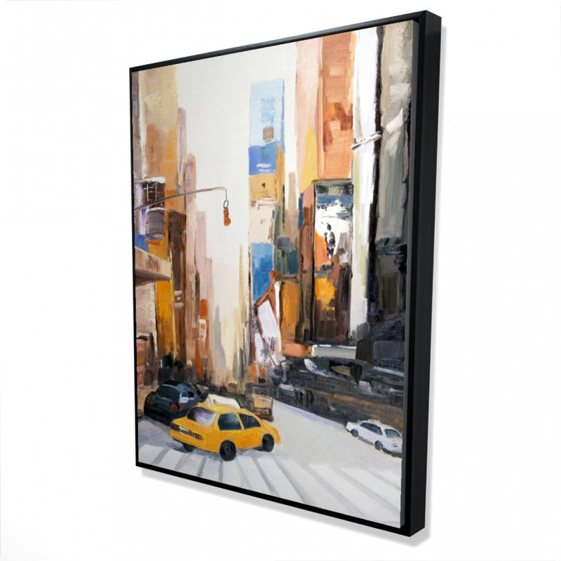 «N-y Early In The Morning», reproduction sur toile