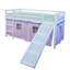 Half-Sized Bed Alton 90 X 200 Cm With Curtain And Slide-22839691