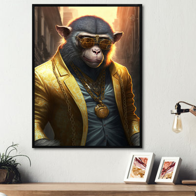 " Monkey Gangster In NYC II "