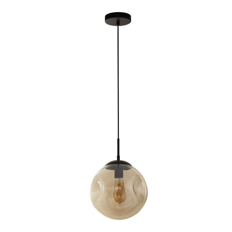 Beavercreek 1 - Light Black Single Pendant