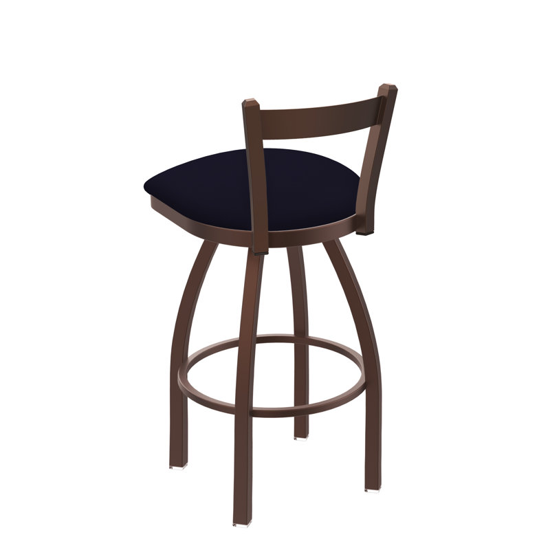 821 Catalina Low Back Swivel Bar Stool, Canter Twilight, Bronze, Counter Stool (25" Seat Height)