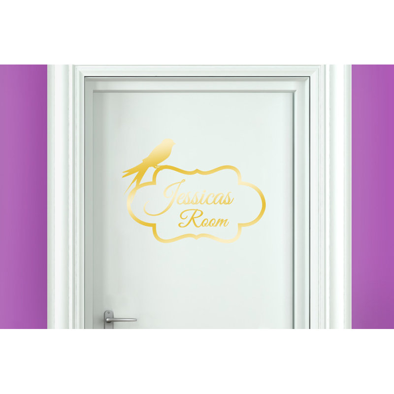 Wall Decal, Shiny Gold