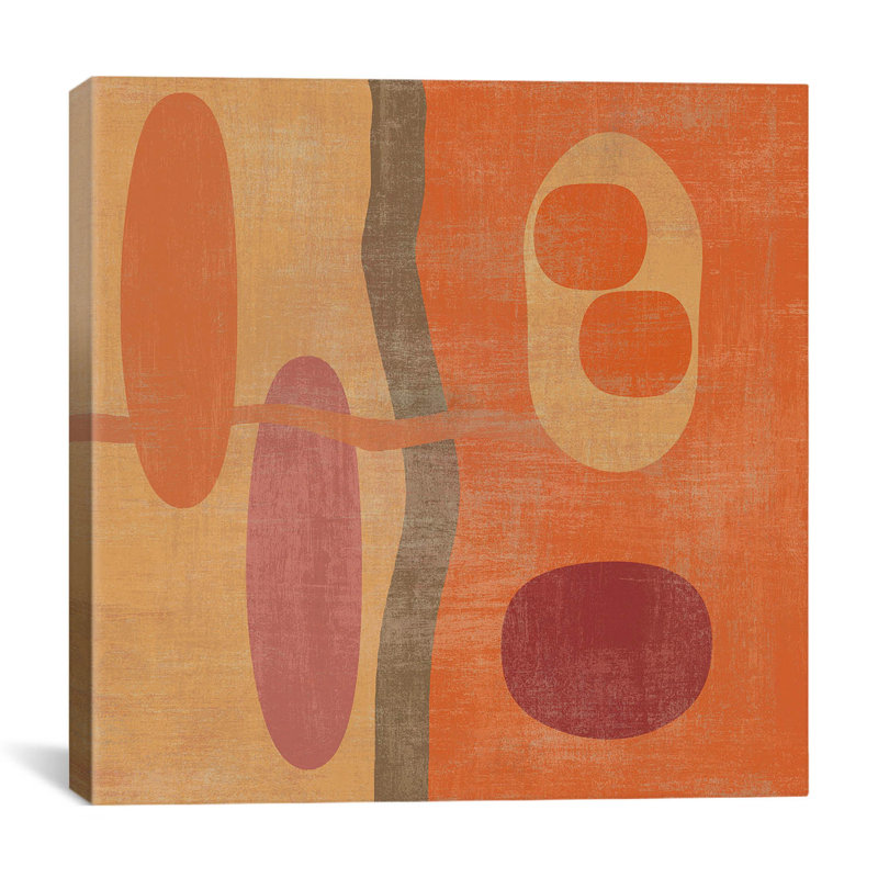 «Abstract IV» par Erin Clark, impression sur toile, H 37 po x l 37 po x P 1,5 po, Toile tendue, Pas de tapis