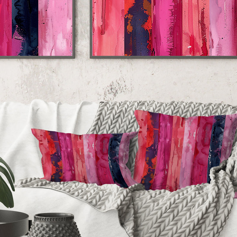 Coussin décoratif Glam Stripes IV - Glam, H 16 po x l 16 po