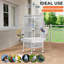 152cm Stainless Steel Floor Bird Cage-2123386690
