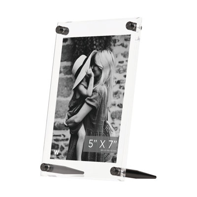 Acrylic Bevel Tabletop Float Frames