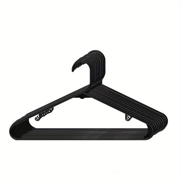 Rebrilliant Lopp Plastic Non-Slip Standard Hanger for Suit/Coat & Reviews