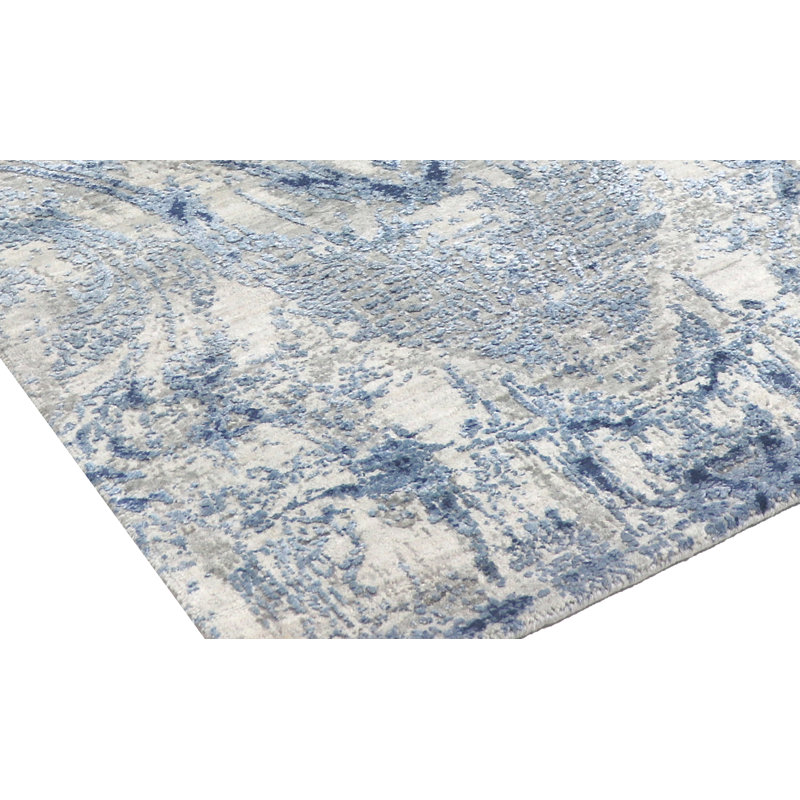 Wool Abstract Area Rug, Rectangle 12' x 15'