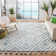 Alimatou Hand Tufted Wool Geometric Rug