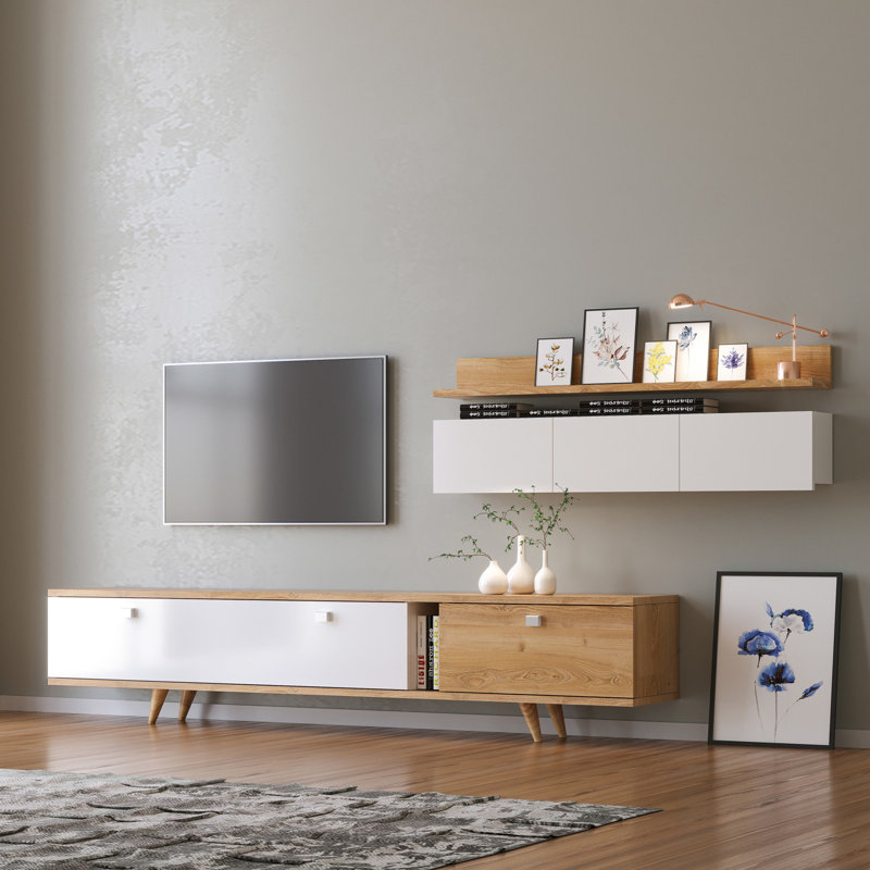 Emeline Unfinished Entertainment Centre for TVs up to 75