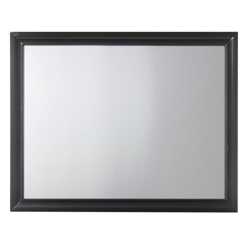 Solid Wood Flat Wall Mirror