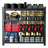 Heavy Duty Metal Adjustable Garage Shelving Unit, 79"W x 75"H, 4-Tier Industrial Storage Rack, Black