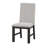 Orem  Upholstered Dining Chairs With  Wood Legs