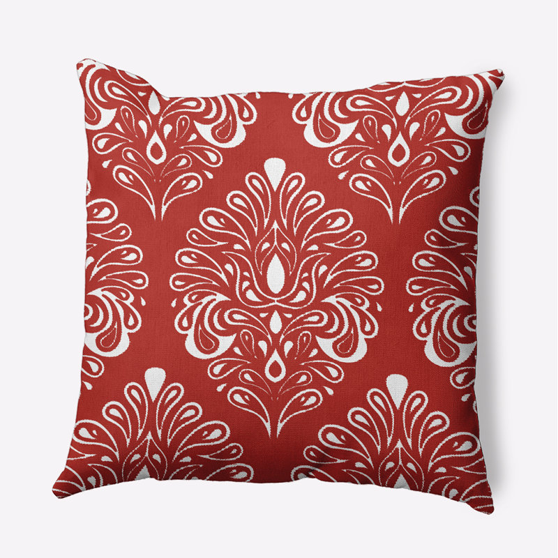Housse de coussin et insert Tropical Resort, H 18 po x l 18 po x P 3 po, Orange