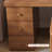 Walnut Rectangular Solid Wood Executive desk with drawers desk-167706645