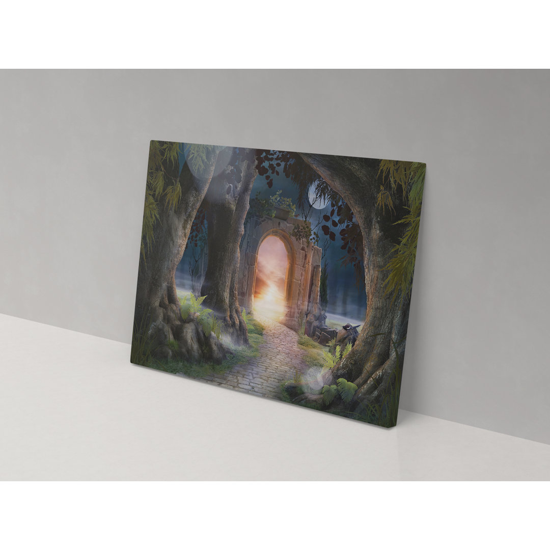 Arch to Paradise - Wrapped Canvas Graphic Art