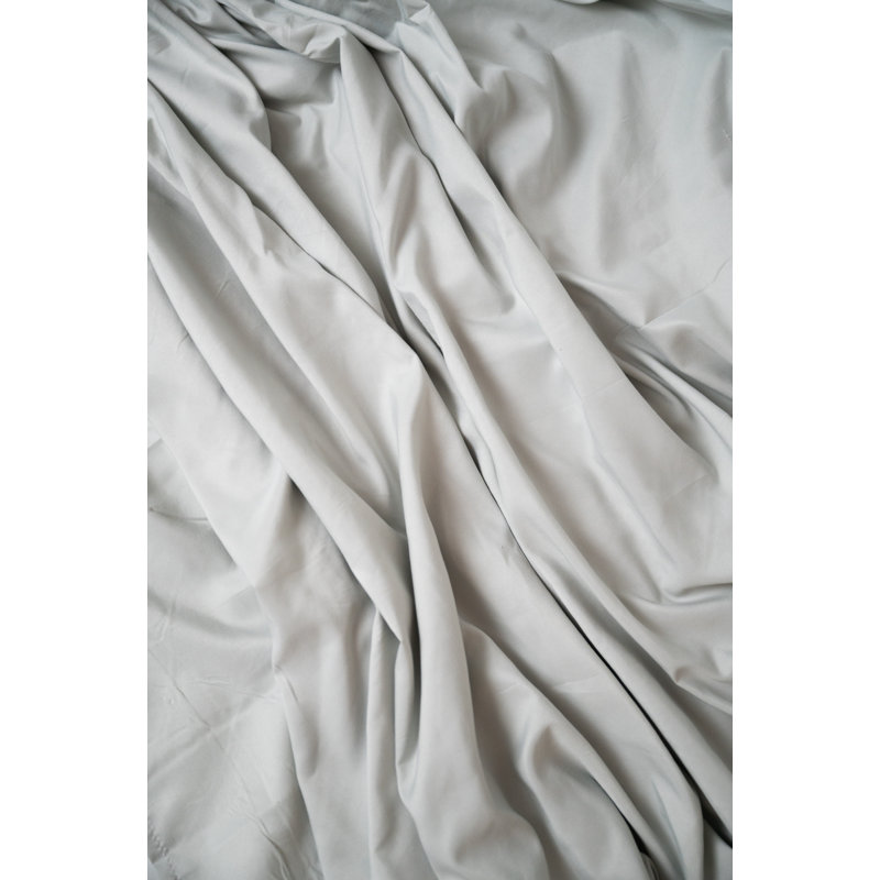 Omne Sleep 4-Piece Pewter Bamboo Hypoallergenic Sheet Set, Queen Sheet Set, Gray