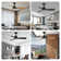 Emidia Standard Ceiling Fan with LED Lights Indoor