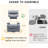 Faux Leather Nursery Rocker Recliner ,swivel Recliners For Small Spaces, Living Room Recliner With Overstuffed Arm And Back-Light Gray-1832841220