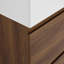 Meuble-lavabo autoportant de style minimaliste moderne avec lavabo et tiroirs en résine-556657158-556657157
