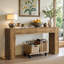63-Inch Solid Wood Console Table, Farmhouse Entryway Table, Sofa Table-457887719