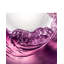 Crystal Water Flow Feng Shui Sculpture In Violet