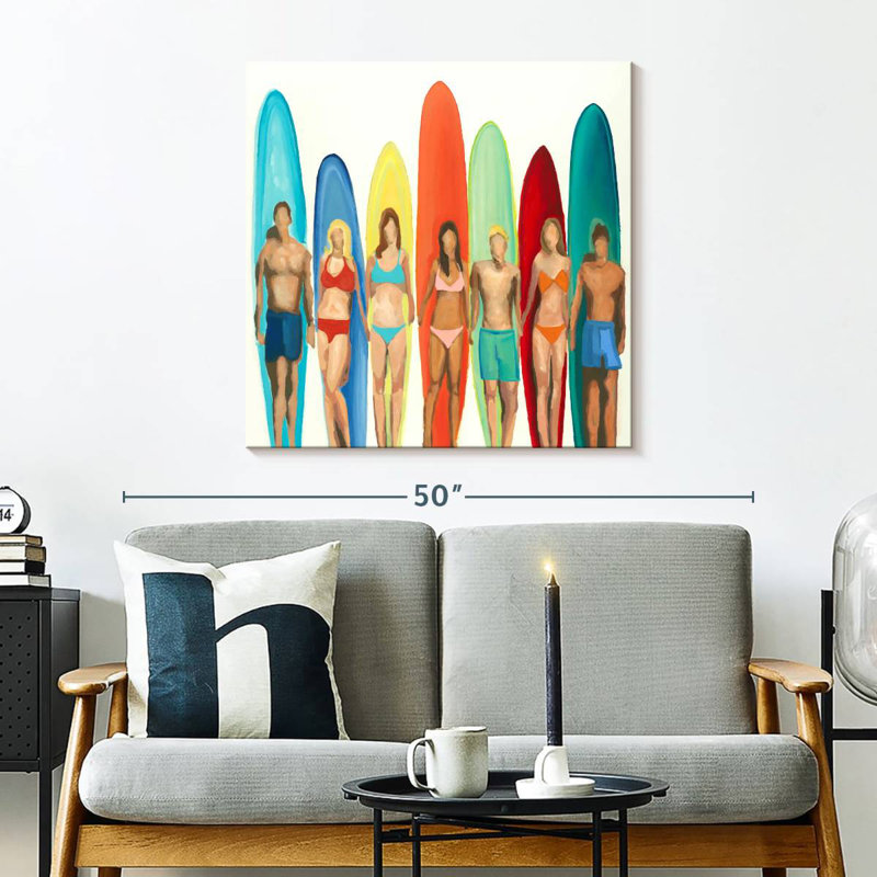 Senne Surfers, H 30 po x l 30 po
