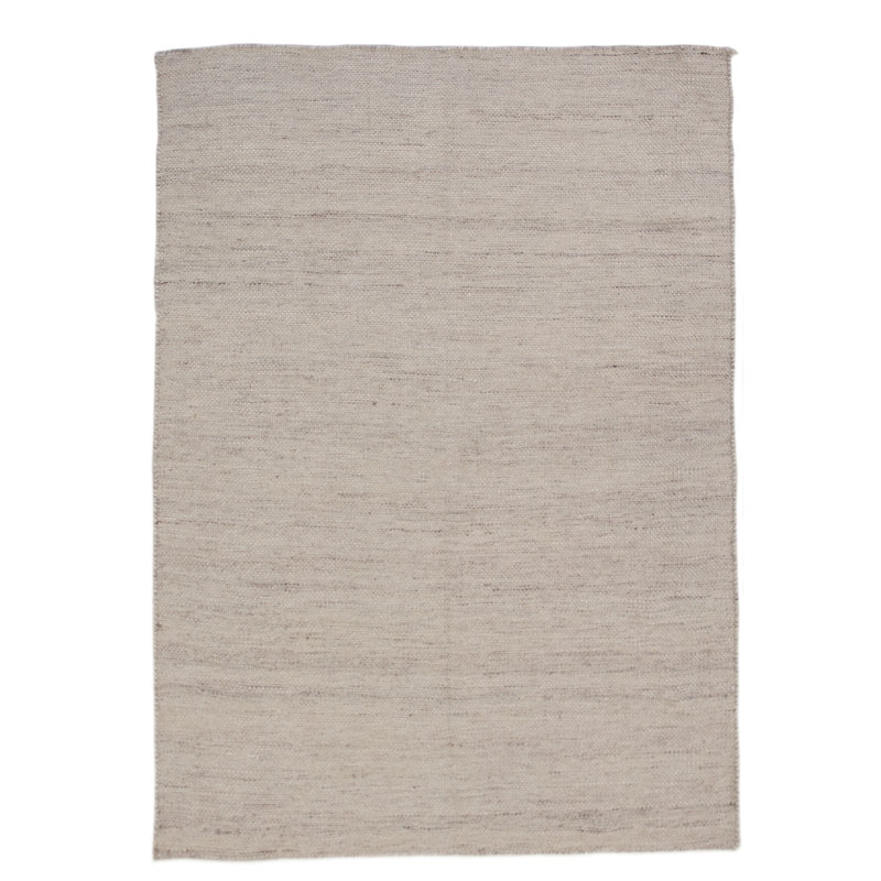 Lonoke Solid Colour Hand Woven Area Rug, Rectangle 201 x 302cm