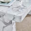 63"*35.4"*30" Inches Luxurious Marble Pattern MDF Dining Table - A Choice Of Subtle Luxury For Your Home.Create Your Exclusive Low-Key Luxury Space.-1271840567