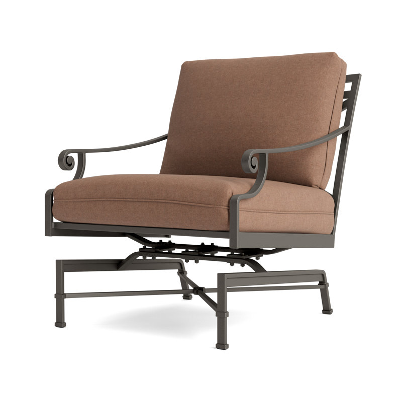 Venetian Outdoor Lounge Chair, Fusion Clay, Mica
