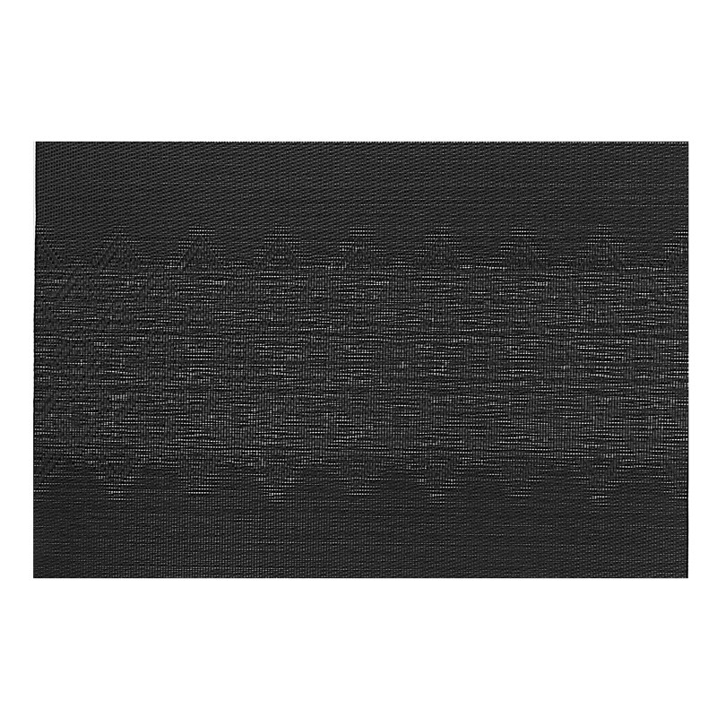 Ensemble de 12 napperons en vinyle noirs NH Casa Decor, Noir