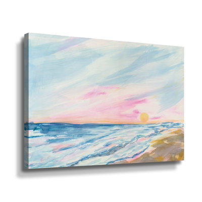 «Ocean Sunrise», reproduction d'art sur toile tendue