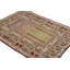 One-of-a-Kind 3'11”x4'11” Hand Knotted Area Rug